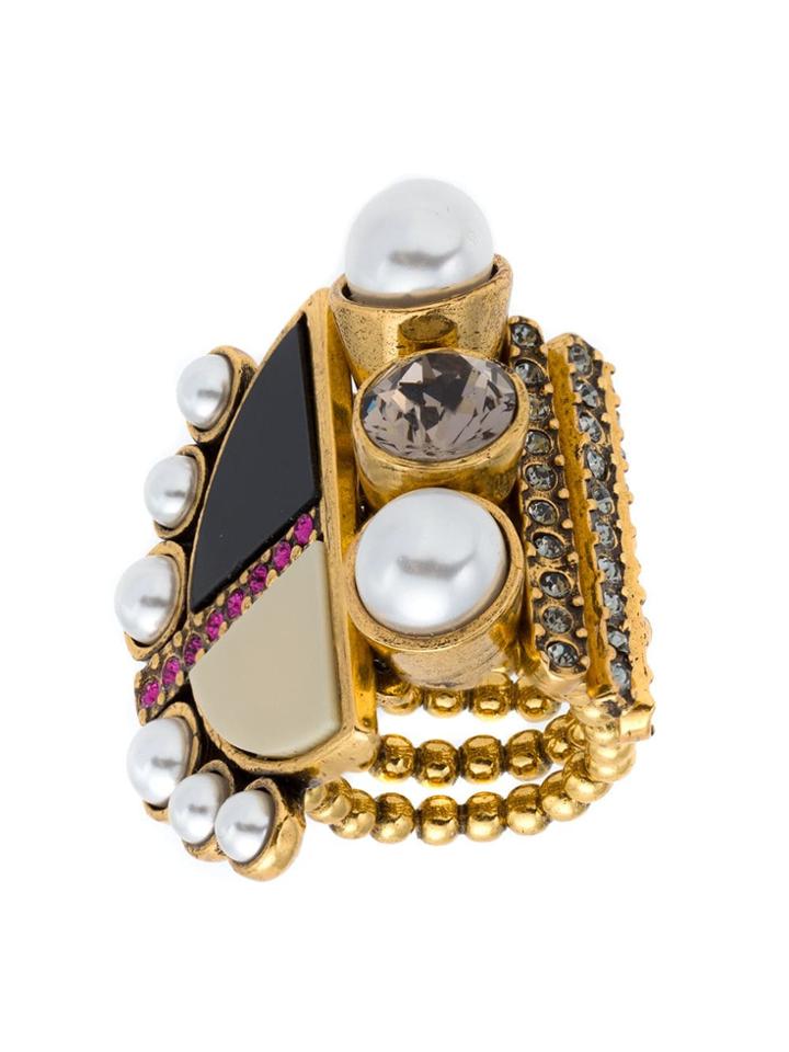 Camila Klein Amor Ring - Metallic