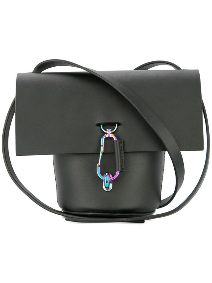 Zac Zac Posen Belay Oil Slick Mini Crossbody - Black