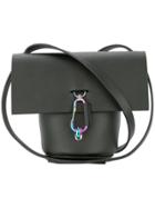 Zac Zac Posen Belay Oil Slick Mini Crossbody - Black