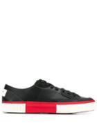 Givenchy Branded Low-top Sneakers - Black