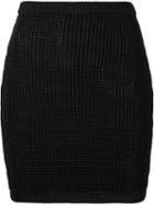 Jeremy Scott Knit Mini Skirt