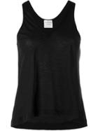 Forte Forte - V-neck Tank Top - Women - Cotton - Ii, Women's, Black, Cotton