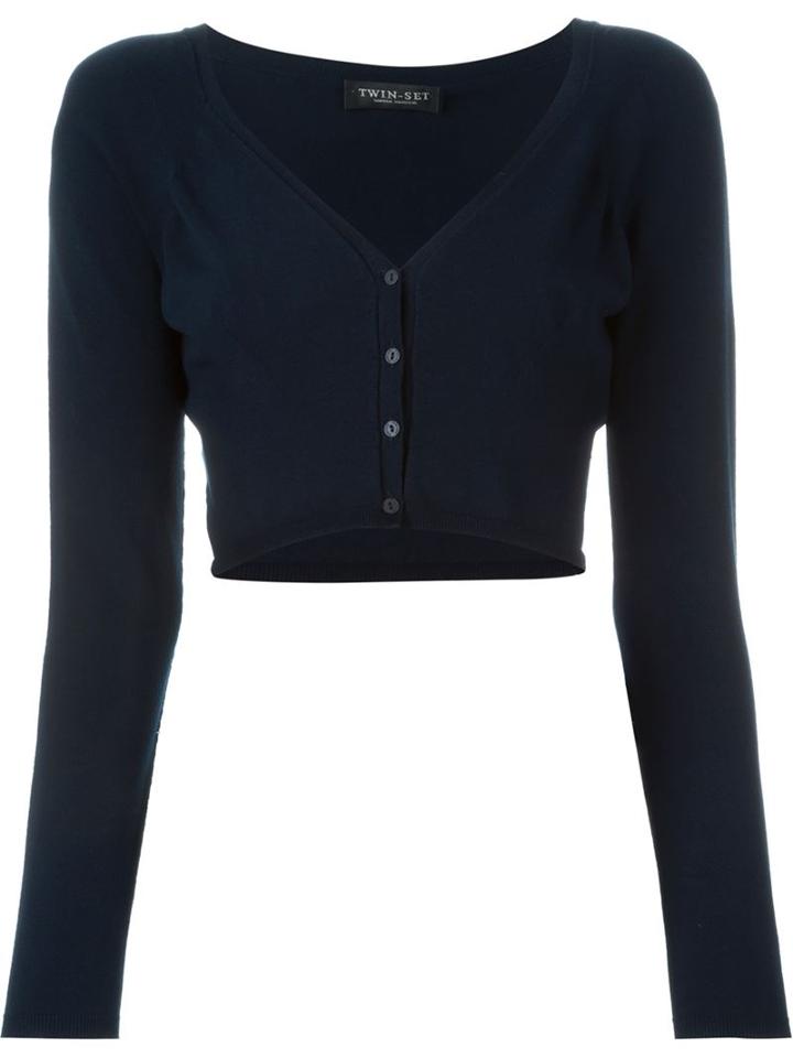 Twin-set Cropped Cardigan