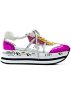 Premiata Beth Sneakers - Pink & Purple