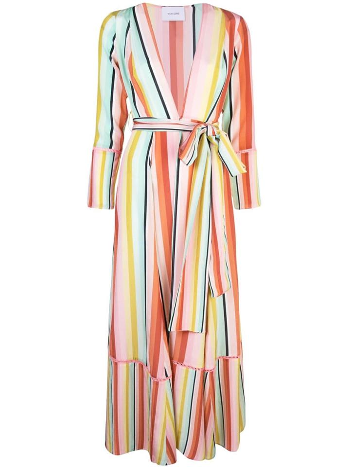 We Are Leone Striped Maxi Dress - Multicolour
