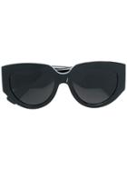 Saint Laurent Monogram Sunglasses - Black