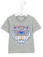 Kenzo Kids Logo Print T-shirt, Toddler Boy's, Size: 24 Mth, Grey