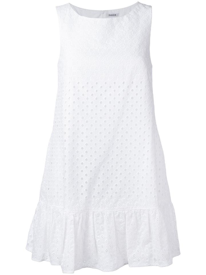 P.a.r.o.s.h. - Campana Dress - Women - Cotton - S, White, Cotton