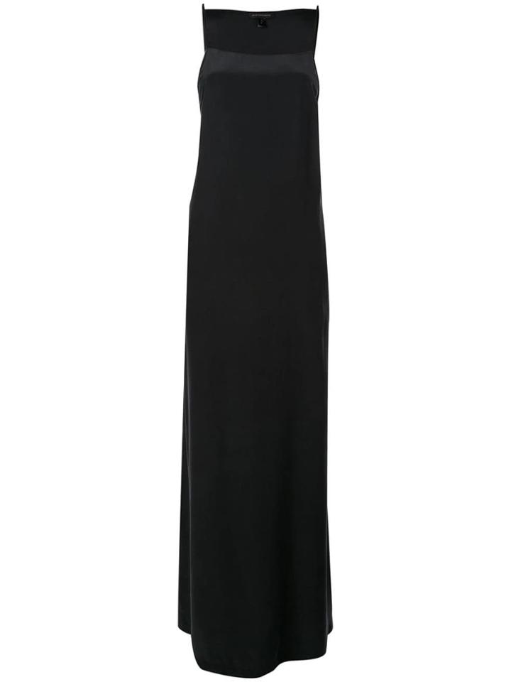 Kiki De Montparnasse Intime Slip Long Dress - Black