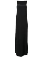 Kiki De Montparnasse Intime Slip Long Dress - Black