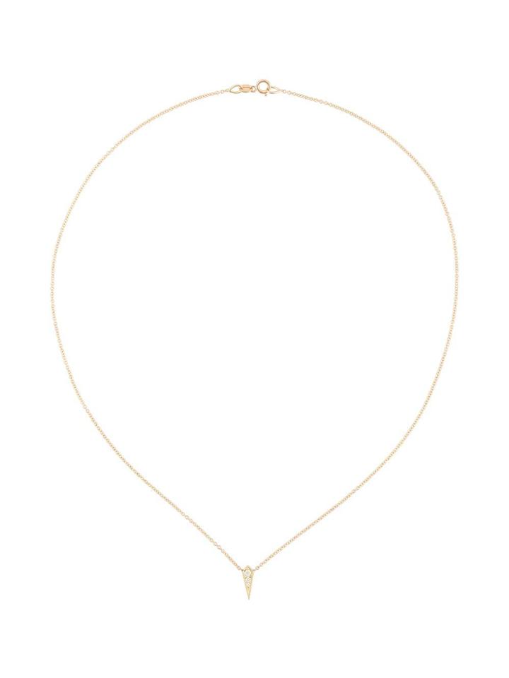 Lizzie Mandler Fine Jewelry 18kt Gold And Diamond Single Kite Necklace