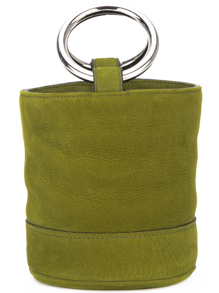 Simon Miller - Mini Bucket Tote - Women - Suede - One Size, Green, Suede
