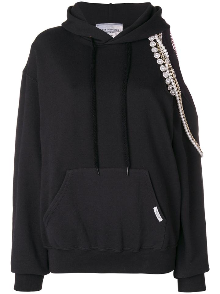 Forte Dei Marmi Couture Cindy Embellished Hoody - Black