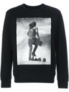 Palm Angels Skater Print Sweatshirt - Black