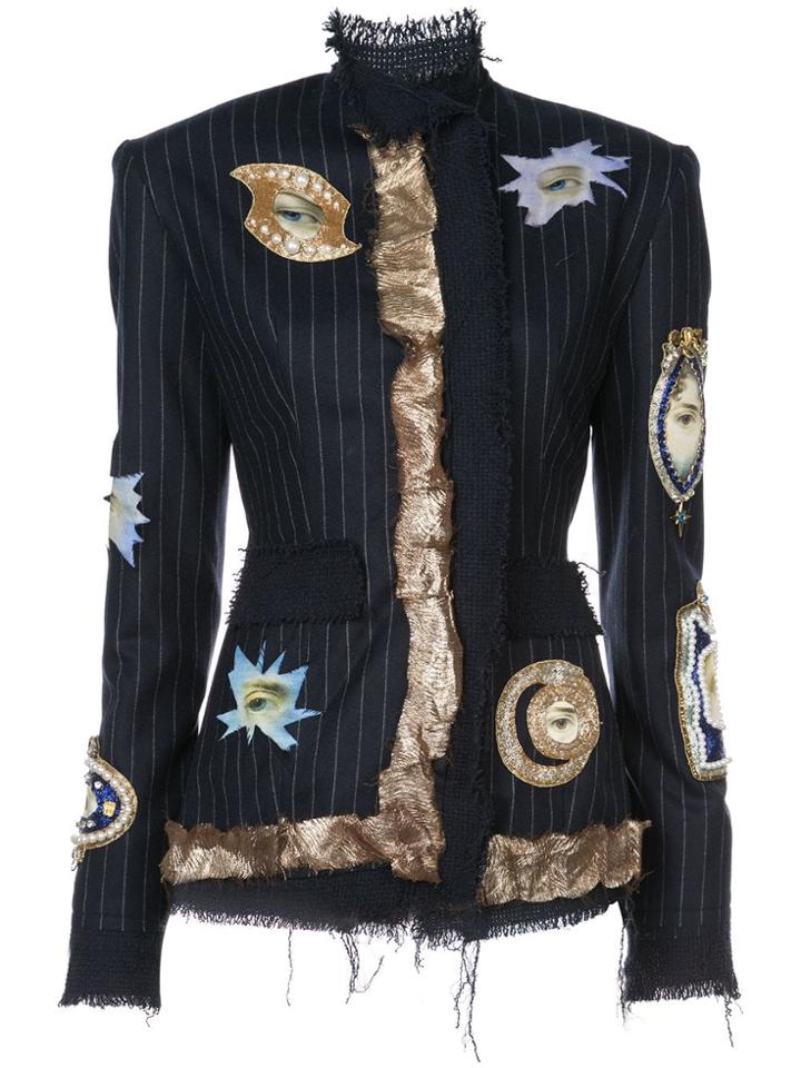 Dilara Findikoglu All Seeing Eye Jacket - Blue
