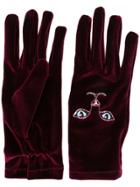 Vivetta Cat Gloves - Red