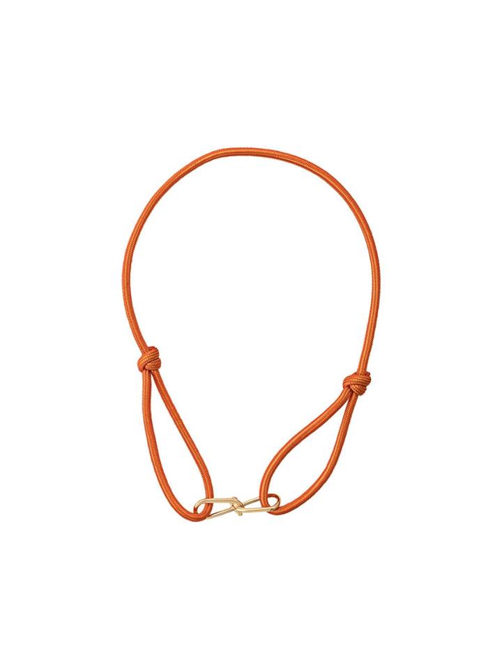 Annelise Michelson Medium Wire Cord Choker - Orange