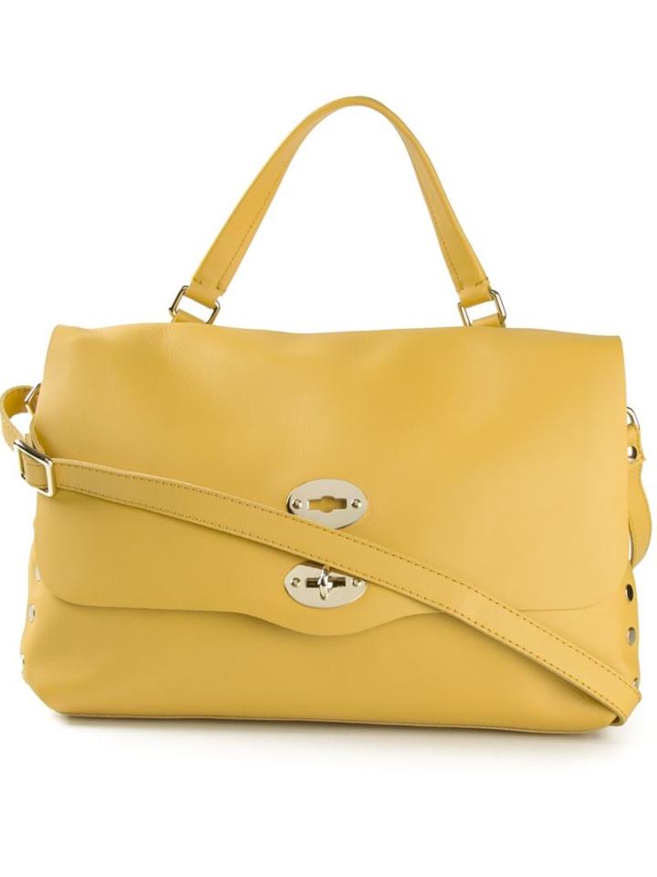Zanellato Medium 'postina' Satchel, Women's, Yellow/orange