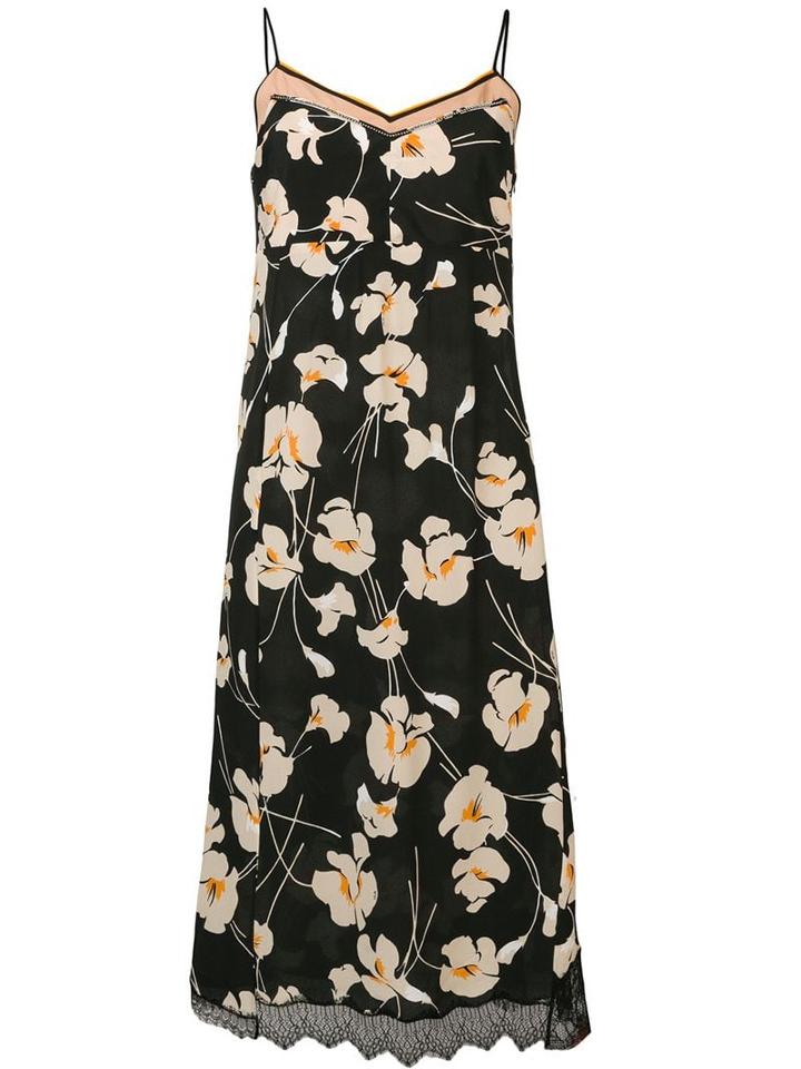 Nº21 Strappy Printed Dress - Black