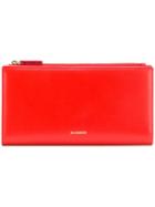 Jil Sander Bifold Wallet - Red