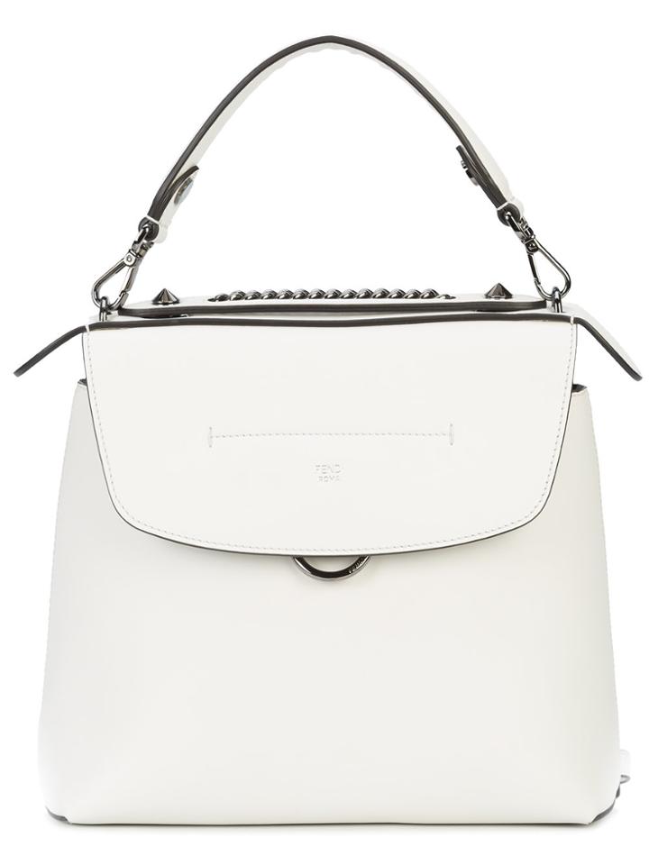 Fendi Back To School Backpack - White
