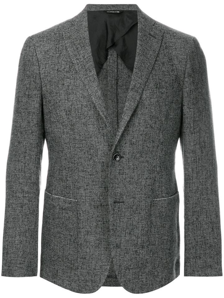 Tonello Woven Blazer - Grey