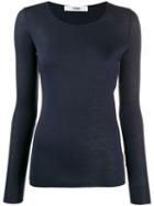 Roberto Collina Long Sleeved T-shirt - Blue
