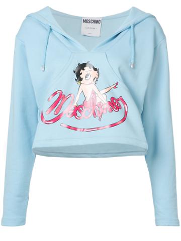 Moschino Betty Boop Hoodie - Blue