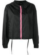Prada Zipped Jacket, Women's, Size: 38, Black, Polyamide/viscose