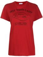 Red Valentino Red(v) Graphic Print T-shirt