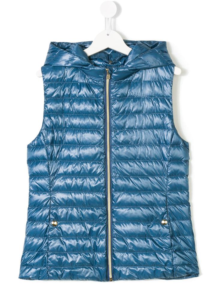 Herno Kids Padded Gilet - Blue