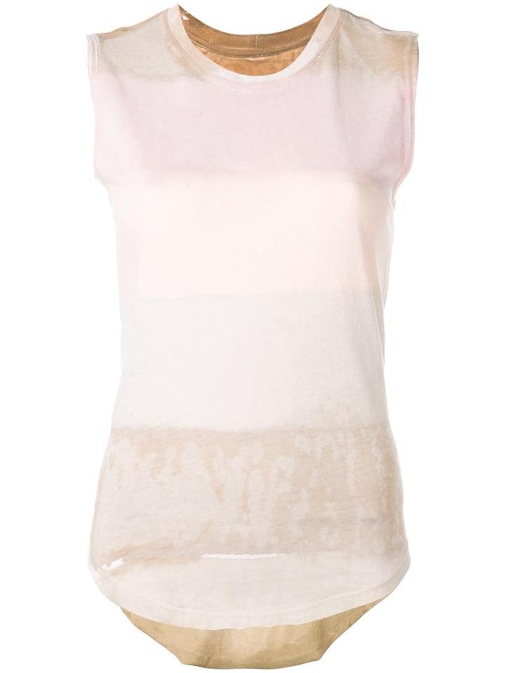 Raquel Allegra Bleached Stripe Tank, Women's, Size: 0, Pink/purple, Cotton/polyester