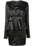 Dodo Bar Or Sash Detail Mini Dress - Black