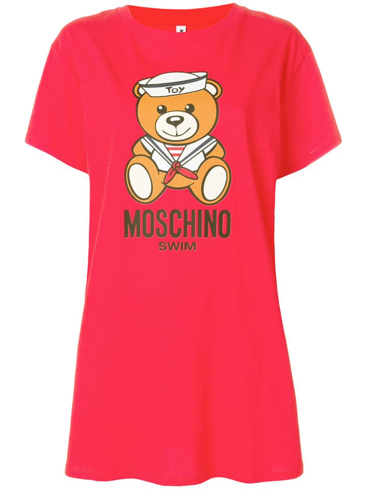 Moschino Moschino Swim Long T-shirt - Red