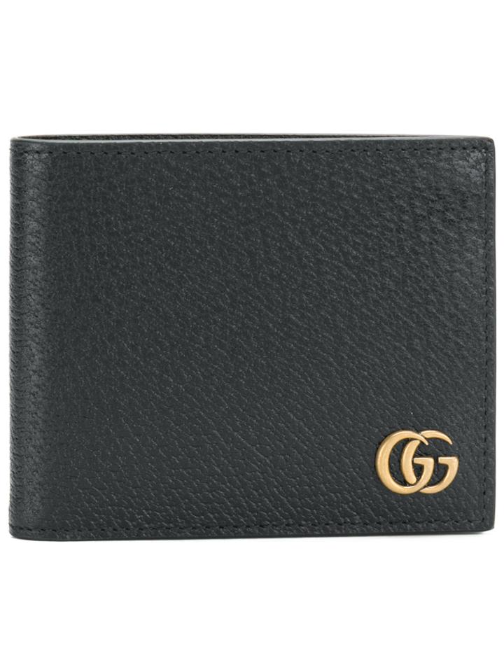 Gucci Gg Marmont Bifold Wallet - Black