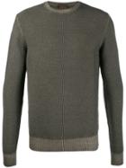 Altea Gauge 7 Textured Knit Jumper - Brown
