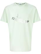 Stone Island Logo Print T-shirt - Green