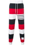 Thom Browne Engineered Rugby Stripe Classic Loopback Jersey Sweatpants