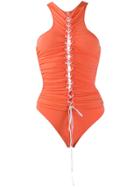 Unravel Project Cross-lace Body - Orange