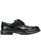 Dolce & Gabbana Studded Brogues - Black