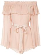 Alice Mccall Grand Amour Playsuit - Nude & Neutrals
