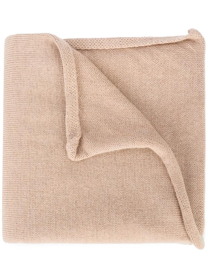 Stephan Schneider Soft Knit Scarf - Brown
