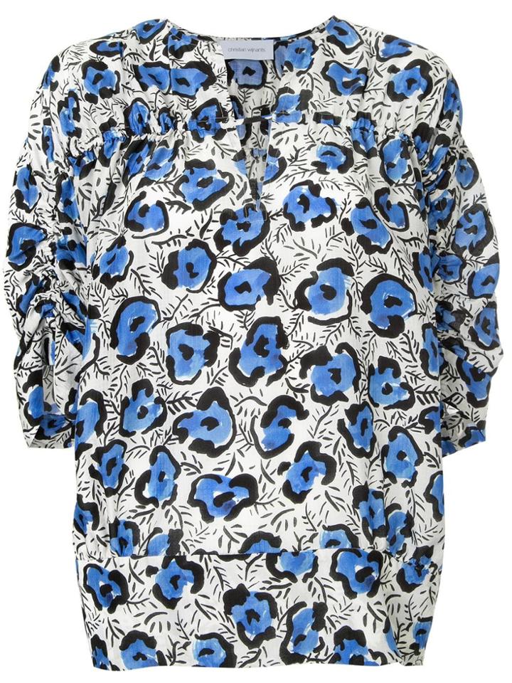 Christian Wijnants Loose-fit Printed Blouse - White