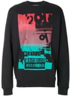 Mcq Alexander Mcqueen - Graphic Print Sweatshirt - Men - Cotton - S, Black, Cotton