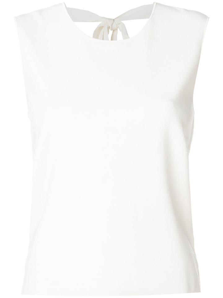 P.a.r.o.s.h. Lace-up Tank Top - Nude & Neutrals