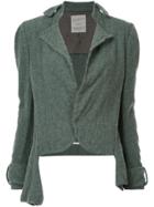 Yohji Yamamoto Vintage Uneven Hem Jacket - Grey