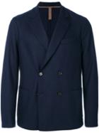 Eleventy - Double-breasted Blazer - Men - Polyamide/acetate/wool/polybutylene Terephthalate (pbt) - 52, Blue, Polyamide/acetate/wool/polybutylene Terephthalate (pbt)