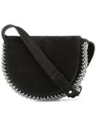 Paco Rabanne Embellished Loops Shoulder Bag - Black