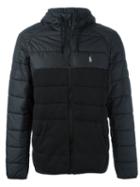 Polo Ralph Lauren Zip Up Padded Jacket, Men's, Size: Large, Black, Nylon/cotton/polyester