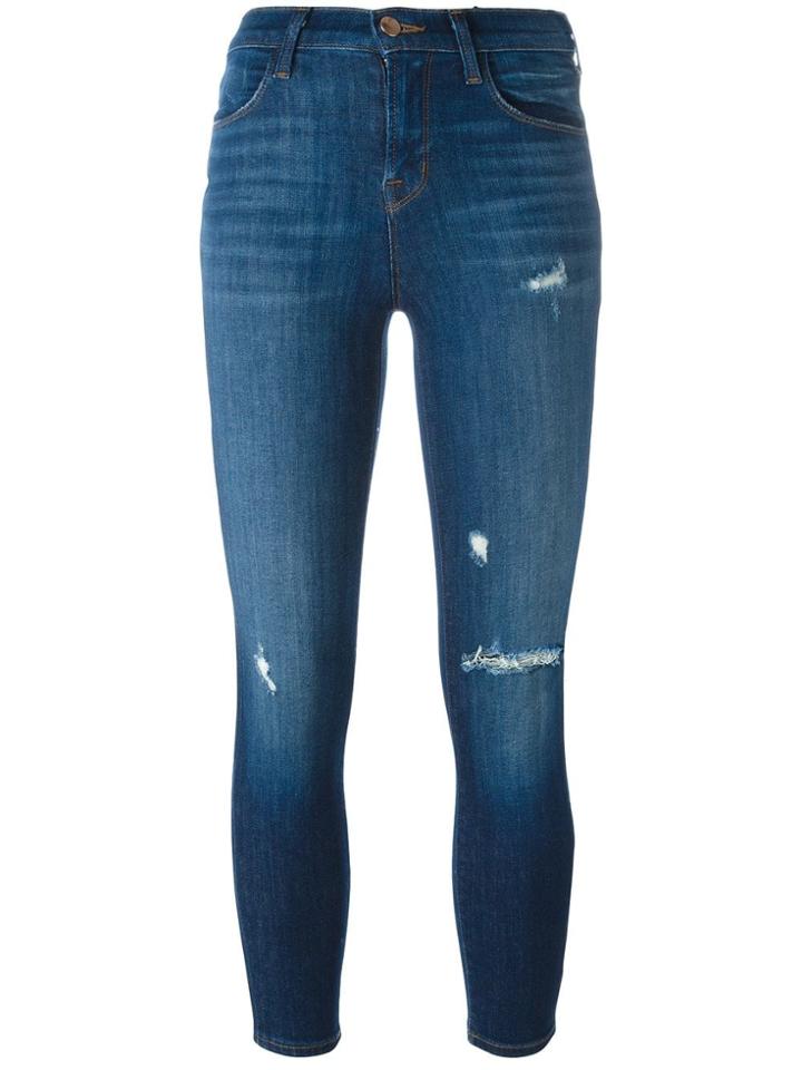 J Brand 'alana' Skinny Jeans - Blue